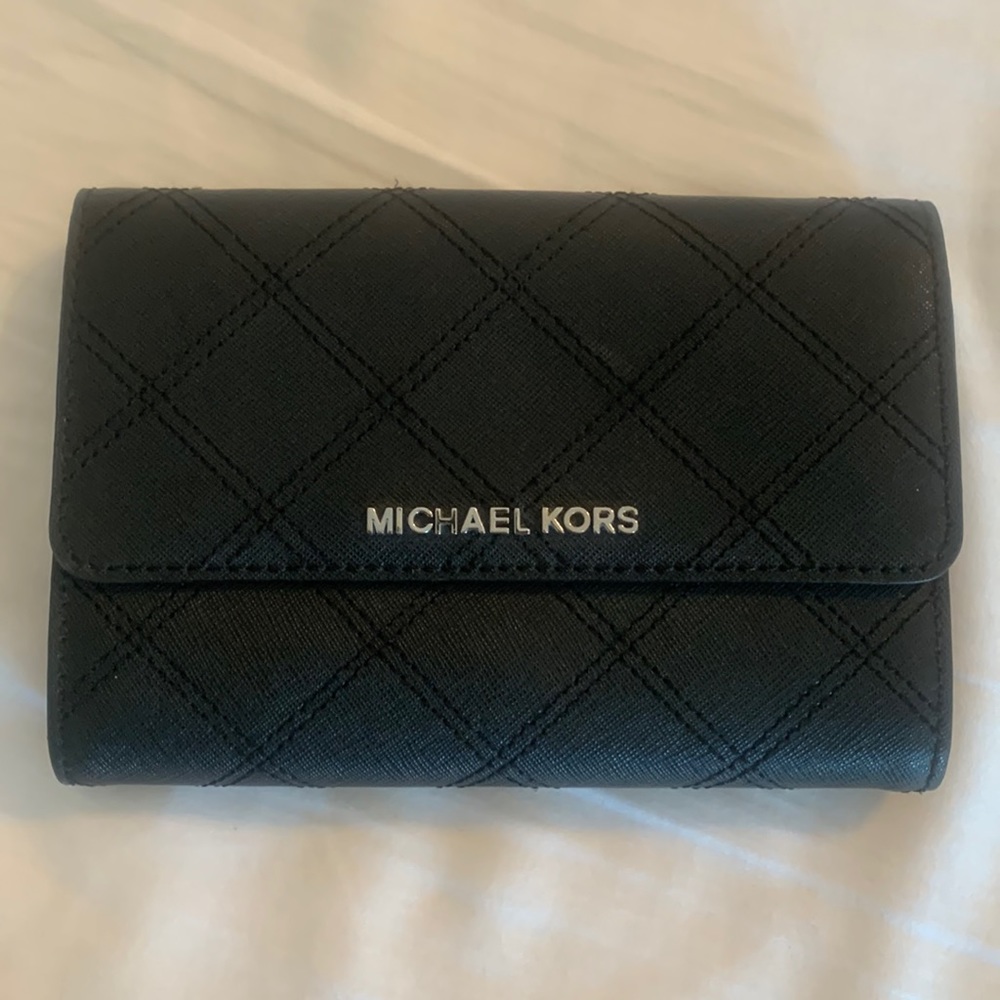 Black Michael Kors Clutch